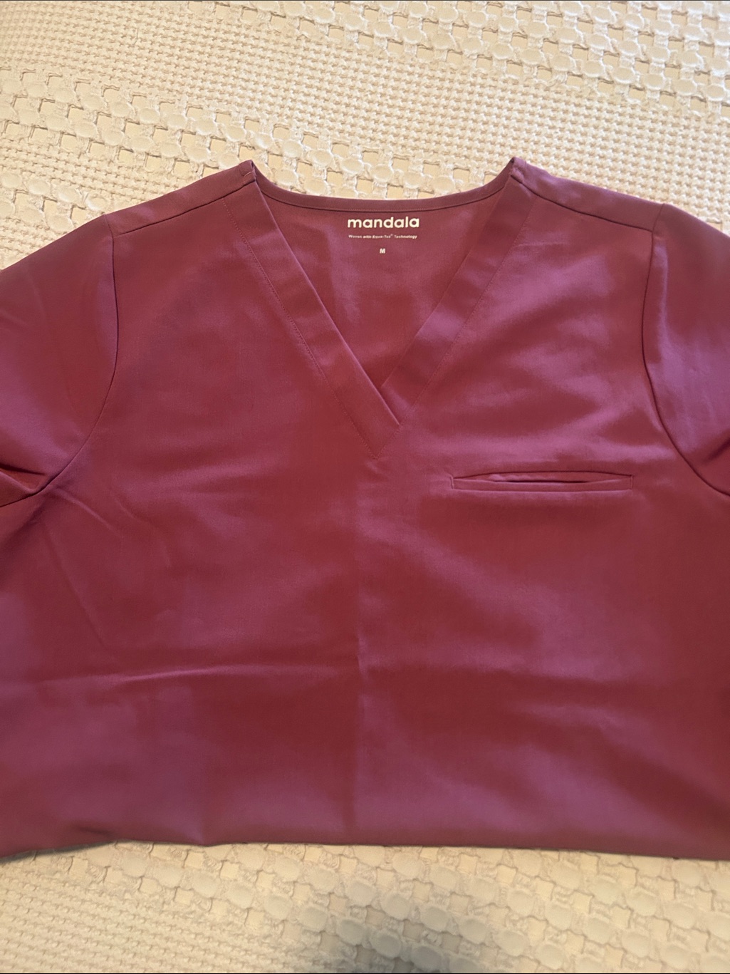 Mandala Mauve Scrub Set — image 4 of 6